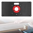 thumbnail image 1 of Router Table Insert Plate Wood Tool Rectangular Wood Router Plate with Scale, 1 of 7