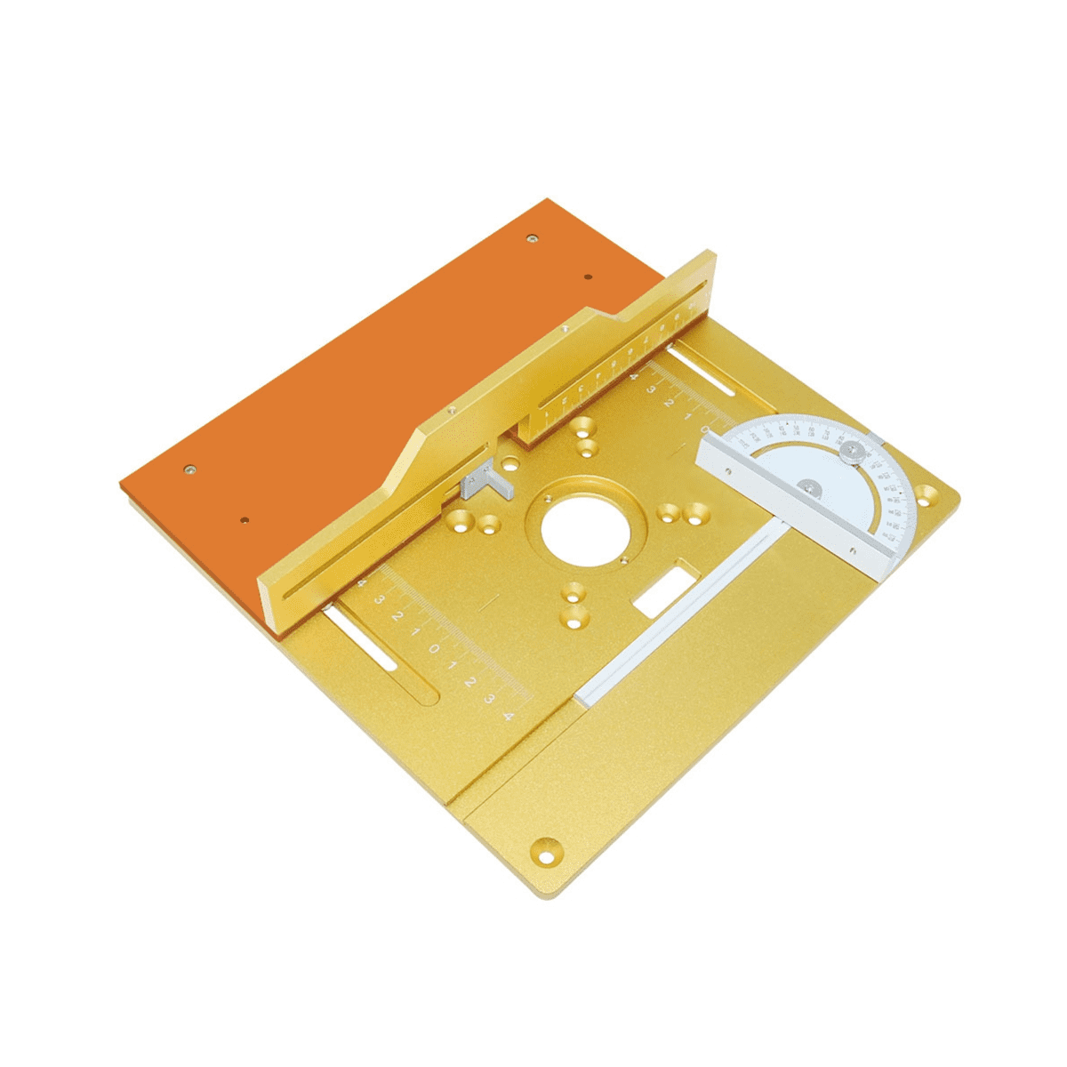 Router Table Insert Plate Woodworking Tool Set with Miter Gauge and