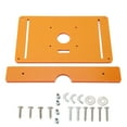 Router Table Plate Woodworking Insert Wood Trimming Milling Tools with
