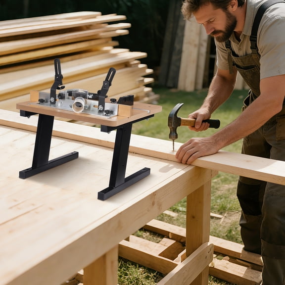 Router Table, Woodworking Router Table 200kg/440.92lbs