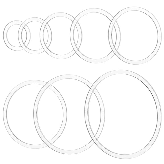 Router Template for Woodworking 8 Circle Router Jig Templates 2.8-8 inch Clear Acrylic Inlay Templates Craft Template Router Stencils