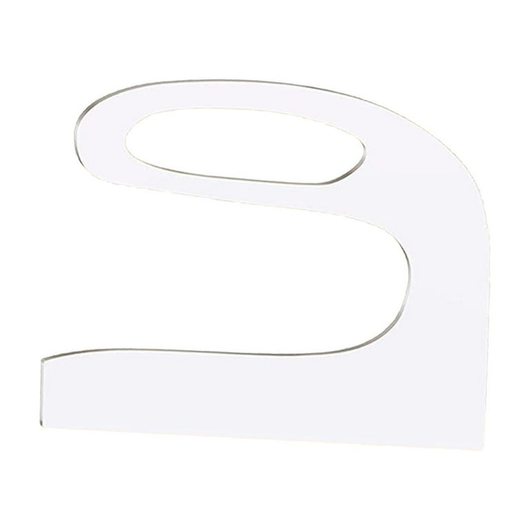 Router Templates for Woodworking, Cutting Board Handle Template, Clear  Acrylic Templates style B