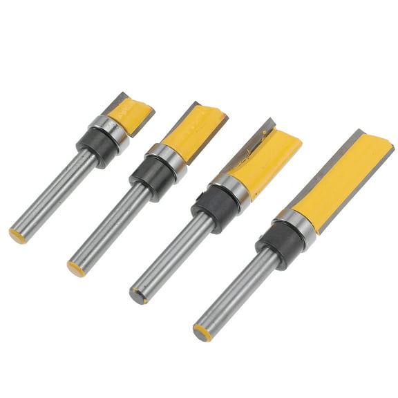 Routers for Woodworking Flush Trim Bit Wheel Diameter Milling Cutter Trimming Knife Tool Pattern