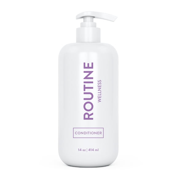 Routine Wellness Strengthening Conditioner for Thinning Hair - Promotes Strong, Voluminous, Healthy Hair– 14 oz Lavender & Cedar