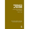 thumbnail image 1 of Routledge Library Editions: 18th Century Berkeley's Doctrine of Notions: A Reconstruction Based on his Theory of Meaning, (Paperback), 1 of 1