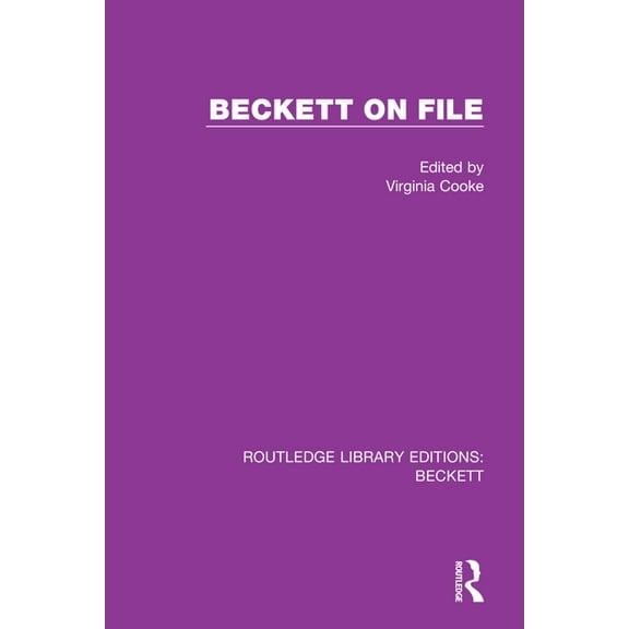 Routledge Library Editions: Beckett Beckett on File, (Paperback)