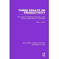 thumbnail image 1 of Routledge Library Editions: Business Cyc Three Essays on Productivity (Rle: Business Cycles): The Impacts of Profitability, Business Cycles and the Capital Stock, (Hardcover), 1 of 1