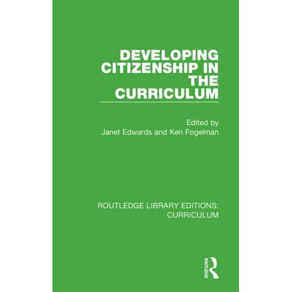 Routledge Library Editions: Curriculum Developing Citizenship in the Curriculum, (Paperback)