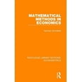 thumbnail image 1 of Routledge Library Editions: Econometrics Mathematical Methods in Economics, (Hardcover), 1 of 1