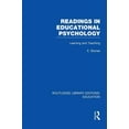 thumbnail image 1 of Routledge Library Editions: Education Readings in Educational Psychology, (Paperback), 1 of 1