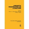 thumbnail image 1 of Routledge Library Editions: Linguistics Linguistic Perspectives on Literature (RLE Linguistics C: Applied Linguistics), (Hardcover), 1 of 1