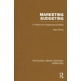 thumbnail image 1 of Routledge Library Editions: Marketing Marketing Budgeting (RLE Marketing): A Political and Organisational Model, (Hardcover), 1 of 1