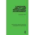 thumbnail image 1 of Routledge Library Editions: Philosophy o Language, Ability and Educational Achievement, Book 20, (Hardcover), 1 of 1
