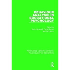 Pre-Owned Routledge Library Editions: Psychology o Behaviour Analysis in Educational Psychology, (Hardcover)