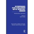 thumbnail image 1 of Routledge Library Editions: Special Educ Screening for Children with Special Needs: Multidisciplinary Approaches, Book 36, (Hardcover), 1 of 1