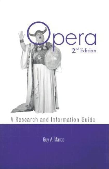 Routledge Music Bibliographies Opera: A Research and Information Guide, (Hardcover)