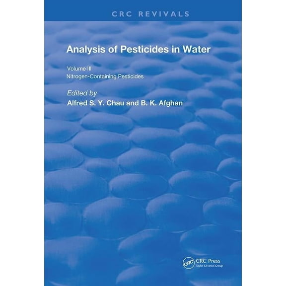 Routledge Revivals Anal of Pest in Water Anal Nitrogen Cont Pest, Book 3, (Paperback)