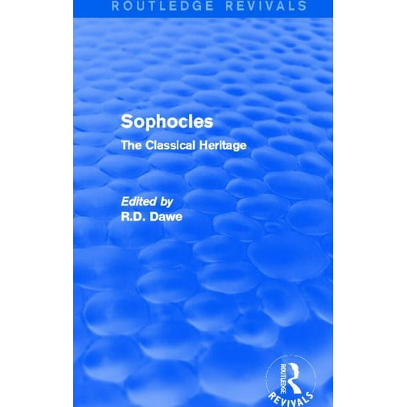 Routledge Revivals Sophocles (Routledge Revivals): The Classical Heritage, (Hardcover)