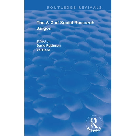 Routledge Revivals The A-Z of Social Research Jargon, (Paperback)