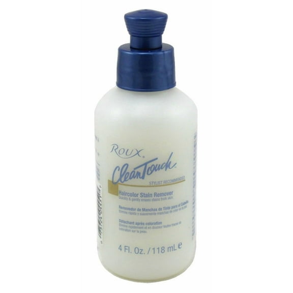 Roux Clean Touch Hair Color Stain Remover Quickly Eraser Tint From Skin, 4 oz