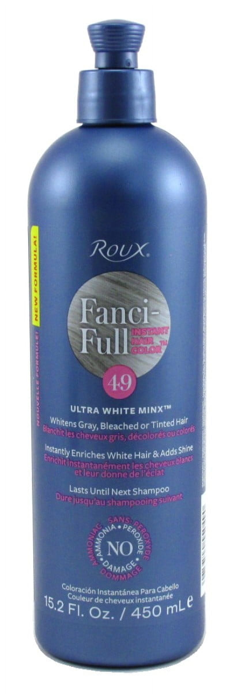Roux Fanci-Full Rinse #49 Ultra White Minx 15.2oz (Pack of 2)
