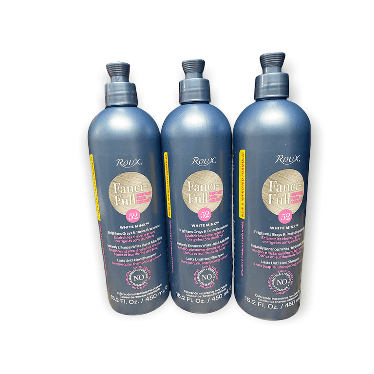 Roux Fanci-Full Rinse #52 White Minx 15.2 oz (3 Pack) - Walmart.com