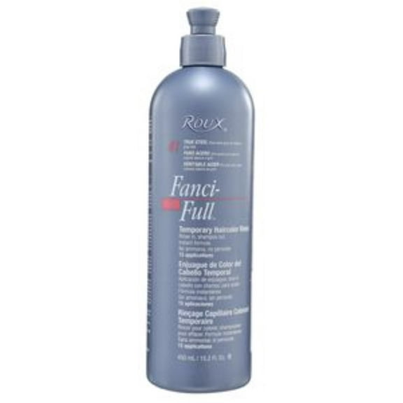 Roux Fanci-Full Temporary Color Rinse 41 True Steel, 15.2 oz (Pack of 3)