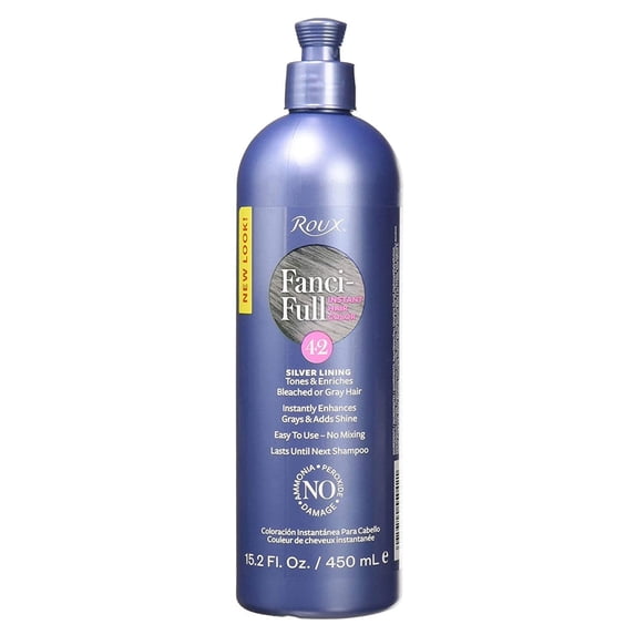 Roux Fanci Full Temporary Color Rinse, 42 Silver Lining 15 Oz