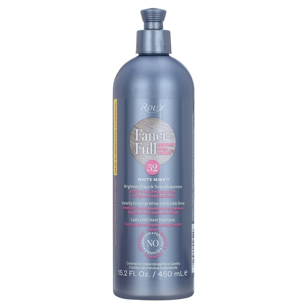 Roux Fanci-Full Temporary Hair Color Rinse, 52 White Minx, 15.2 fl