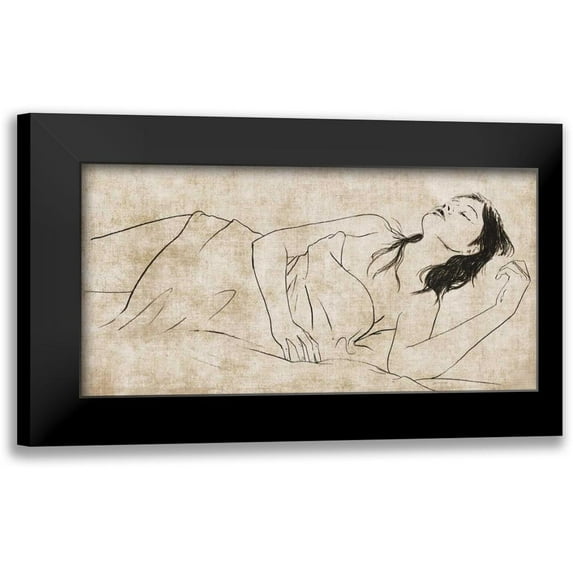 Roux, Simon 18x11 Black Modern Framed Museum Art Print Titled - Moment