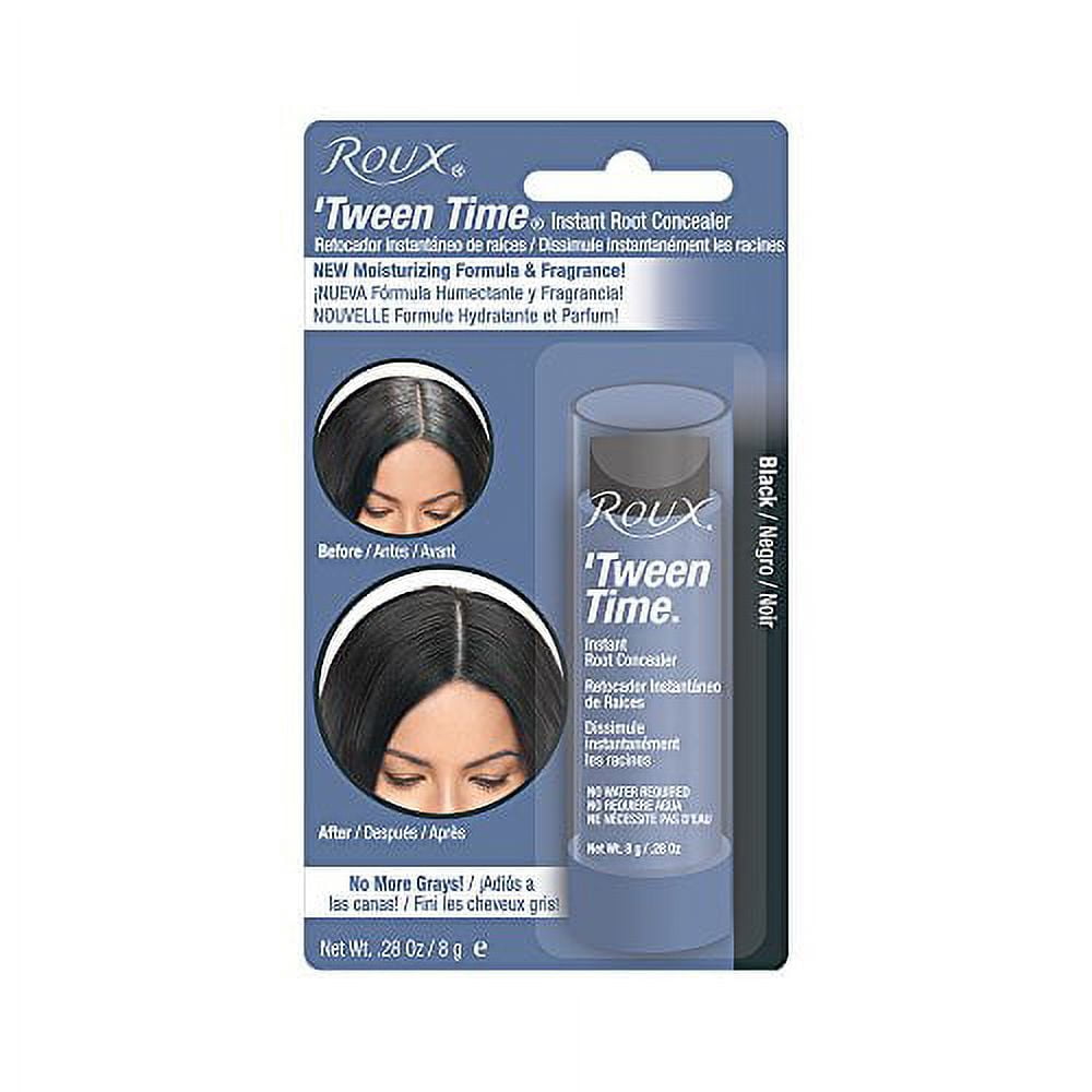 Roux Temporary Haircolor Touchup Stick, Black
