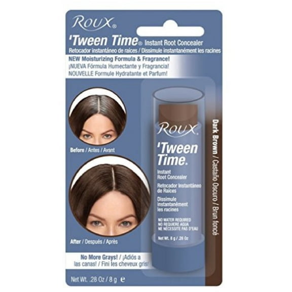 Roux Tween Time Instant Root Concealer Dark Brown, 1 ea