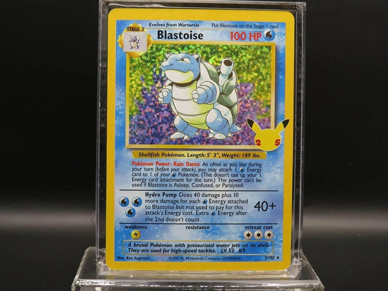 RovKeav Single Card BLASTOISE Celebrations CLASSIC COLLECTION