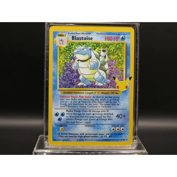 RovKeav Single Card BLASTOISE Celebrations CLASSIC COLLECTION