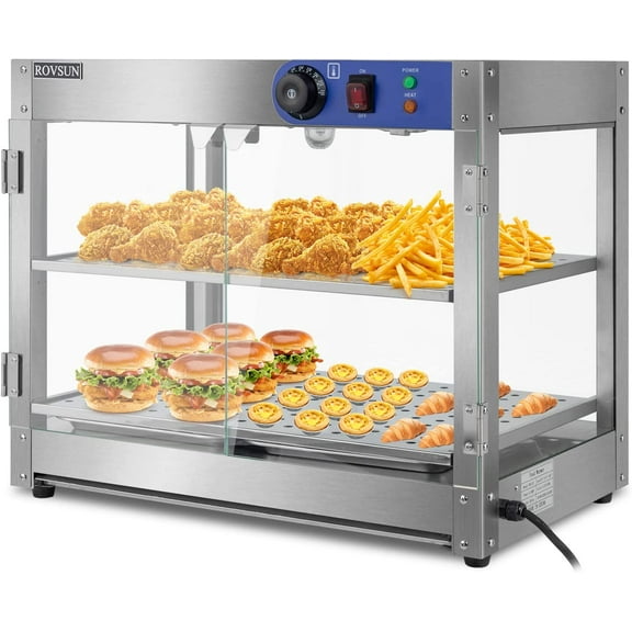 RovSun 15" 2-Tier Commercial Food Warmer