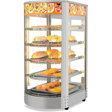RovSun 16.5" 5-Tier Commercial Food Warmer