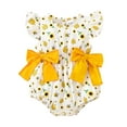 thumbnail image 1 of Rovasas Baby Girls Rompers Flower/Fruits Print Round Neck Infant Bodysuits, 1 of 9