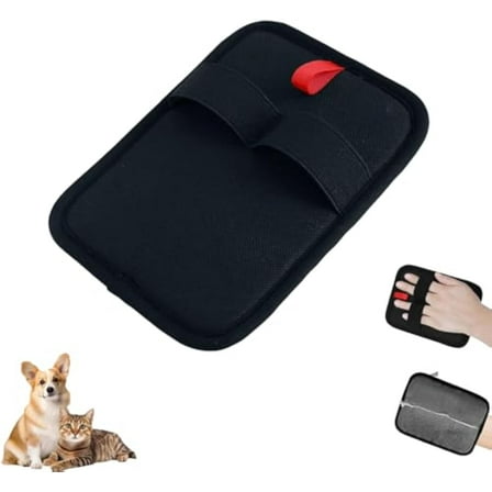 Rovaxz Pet Hair Remover, Slowowing/Subscrsidewa Pet Hair Remover, Reusable Electrostatic Gloves Pet Hair Removal Easily Clean, for Cat & Dogs (1pcs)