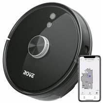 Rove Robot Vacuum Sweeping Cleaner - 2000 Pa Strong Suction & 2600mAh Battery Life Wifi APP Smart Laser Robotic Sweeper, Multi-Surface