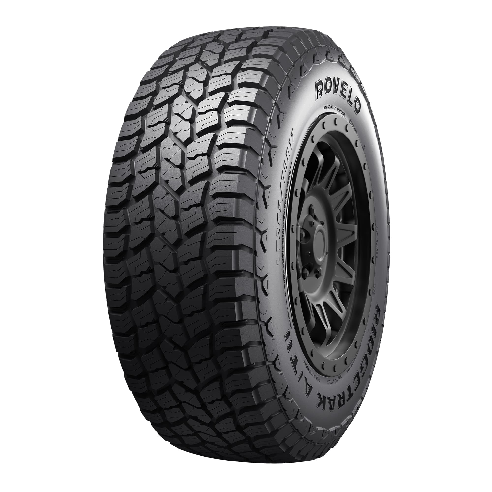 Rovelo Ridgetrak A/T II All Terrain LT245/75R17 121/118S E Light Truck Tire Simolary simolary.com
