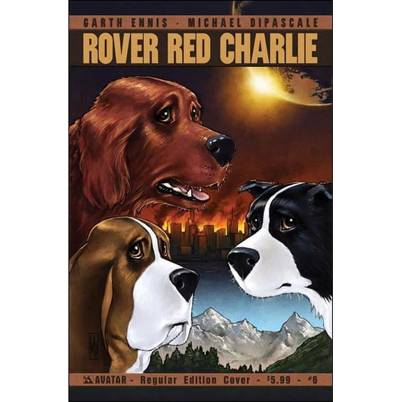 Rover Red Charlie #6 VF ; Avatar Comic Book
