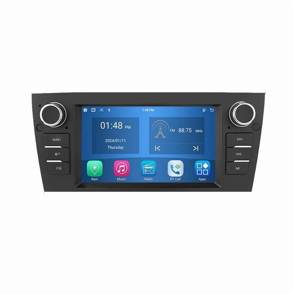 RoverOne 4+64G for BMW 3 Series E90 E91 E92 E93 Car Stereo CarPlay Android Auto GPS Navigation Bluetooth DSP Head Unit