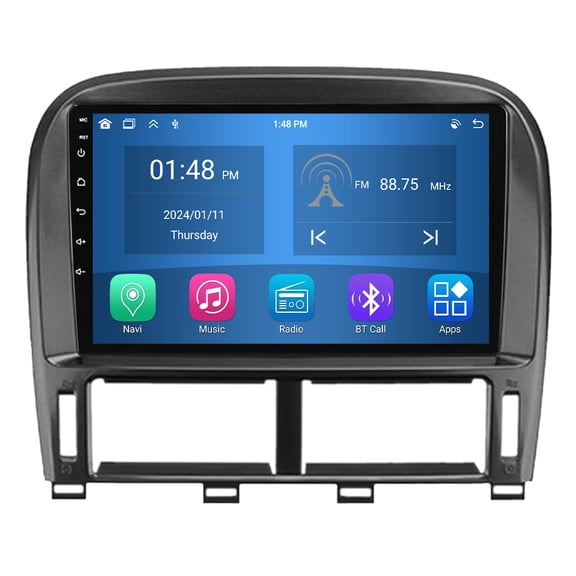 RoverOne 4+64GB Car Stereo CarPlay GPS Navigation Bluetooth for Lexus LS430 XF30 LS 430 for Toyota Celsior XF30 3 2000 - 2006 'V2' Android Touch Screen Player