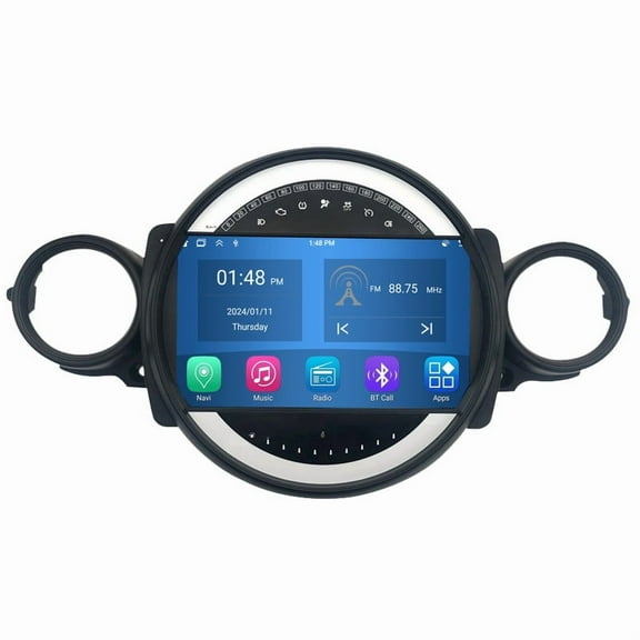 RoverOne 4+64GB Car Stereo CarPlay GPS Navigation Bluetooth for BMW MINI Cooper R56 R60 2007-2014 Android Touch Screen Player