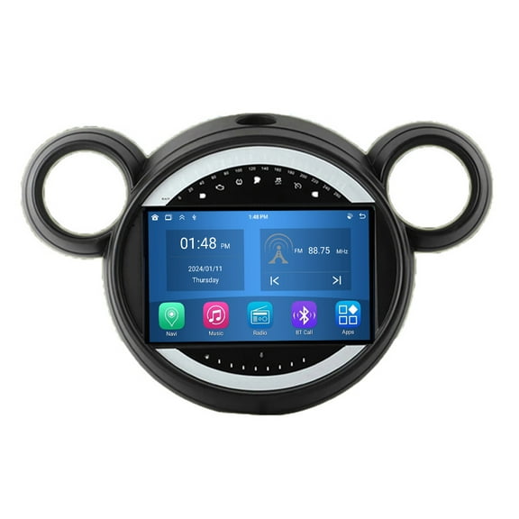 RoverOne 4+64GB Car Stereo CarPlay GPS Navigation Bluetooth for BMW Mini Cooper 2010-2016 Android Touch Screen Player