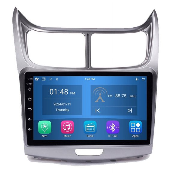 RoverOne 4+64GB Car Stereo CarPlay GPS Navigation Bluetooth for Chevrolet Sail 2009-2013 Android Touch Screen Player