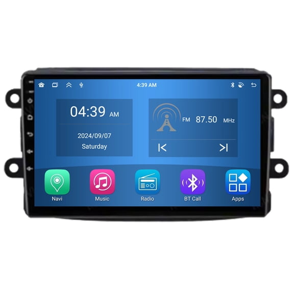 RoverOne 4+64GB Car Stereo CarPlay GPS Navigation Bluetooth for Dacia Sandero Duster Renault Captur Lada Xray 2 Logan 2 Dokker