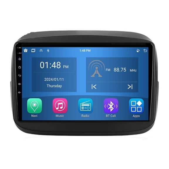 RoverOne 4+64GB Car Stereo CarPlay GPS Navigation Bluetooth for Fiat Mobi 2016-2022 Touch Screen Player