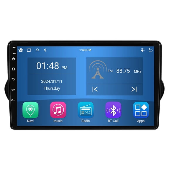RoverOne 4+64GB Car Stereo CarPlay GPS Navigation Bluetooth for Fiat Tipo Egea 2015-2023 Android Touch Screen Player