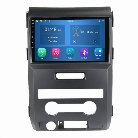 RoverOne 4+64GB Car Stereo CarPlay GPS Navigation Bluetooth for Ford F150 P415 Raptor 2008-2014 Android Touch Screen Player